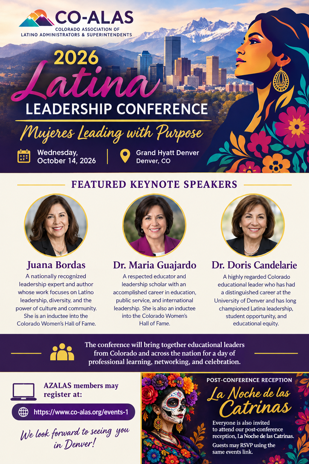 2026 Latina Leadership Conference Flyer