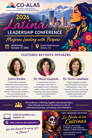 2026 Latina Leadership Conference Flyer